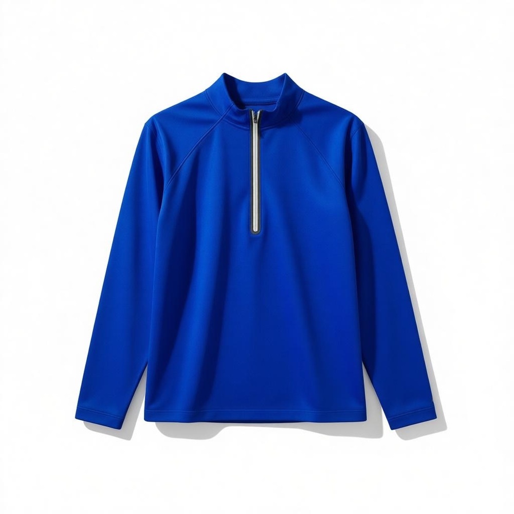Slazenger Golf Men’s Quarter-Zip Pullover – Size Large – Blue